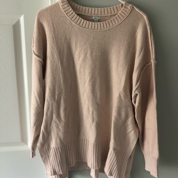 aerie Sweaters Aerie Crew Neck Oversized Sweater Poshmark